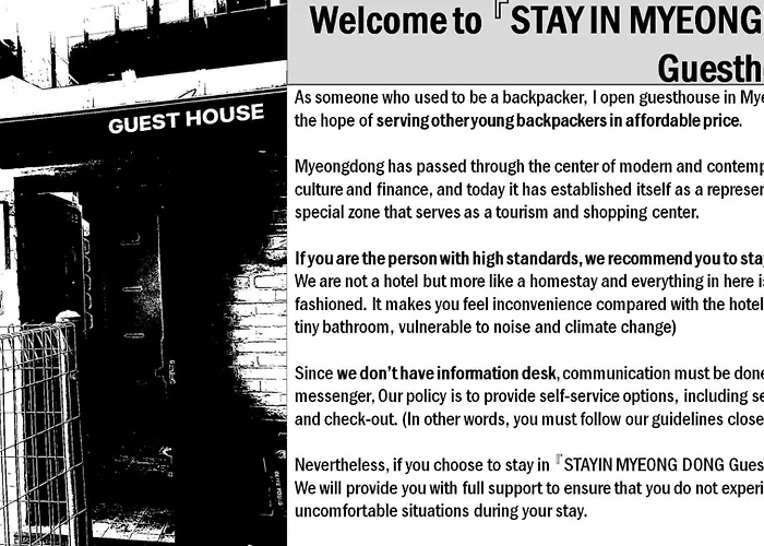 Stayin Myeongdong - Foreigners Only Gasthuis